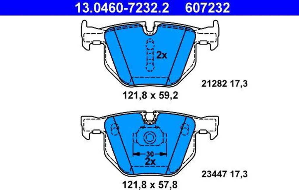 Plaquettes de Frein à Disque OE 34216776937 pour X5 E70 et X6 E71