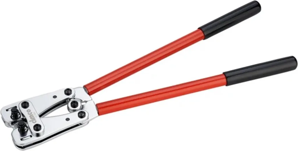 Pince à sertir Cimco 101882 pour cosses à fourche de 6 à 50 mm²