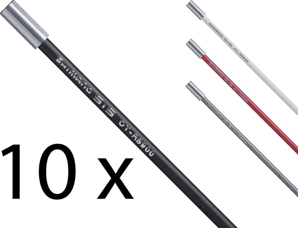 SHIMANO DURA-ACE OT-RS900 Schaltzugaußenhülle 10 Stk., Schwarz