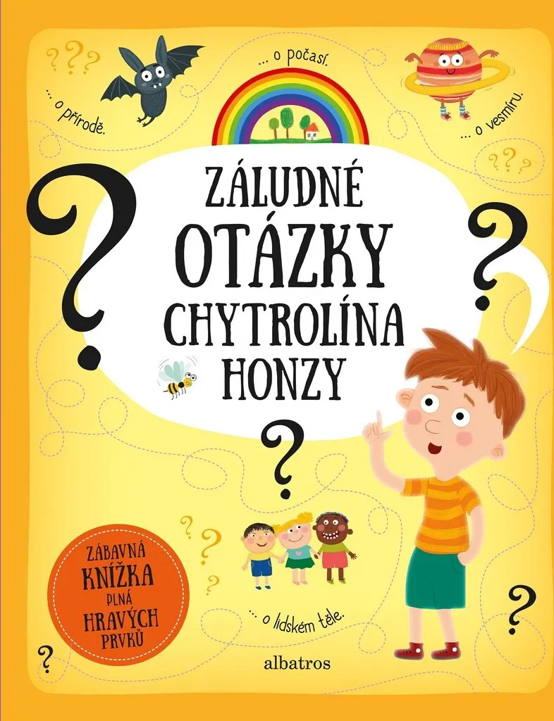 Záludné otázky chytrolína Honzy Livre Éducatif pour Occuper les Enfants