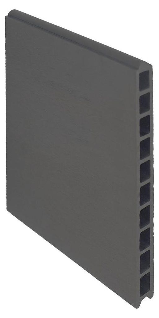 Ligna Gard Musterstück WPC Zaun XL Baltrum Steingrau 20 cm