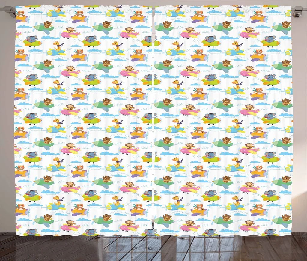 ABAKUHAUS Tenda Avventura Pilot Baby Animals 280x245 cm - Offerta Casa