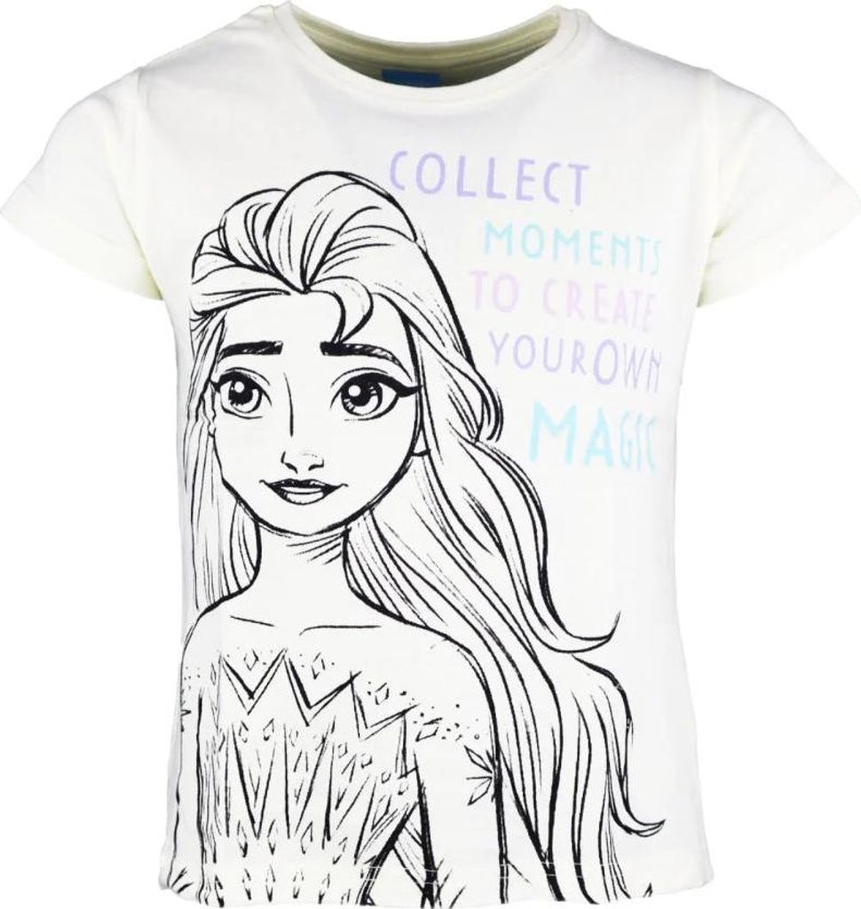Disney Die Eiskönigin Kinder T-Shirt – Gelb / 128 Produktbild 
