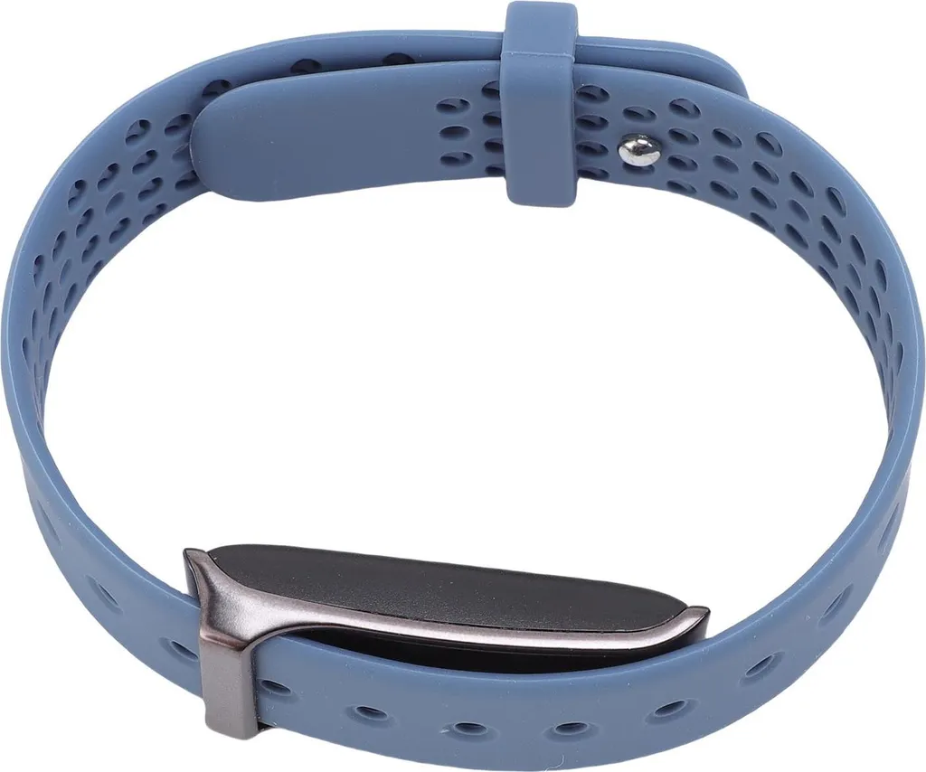 Montre tracker d'activité physique bleue étanche pour entraînement intensif