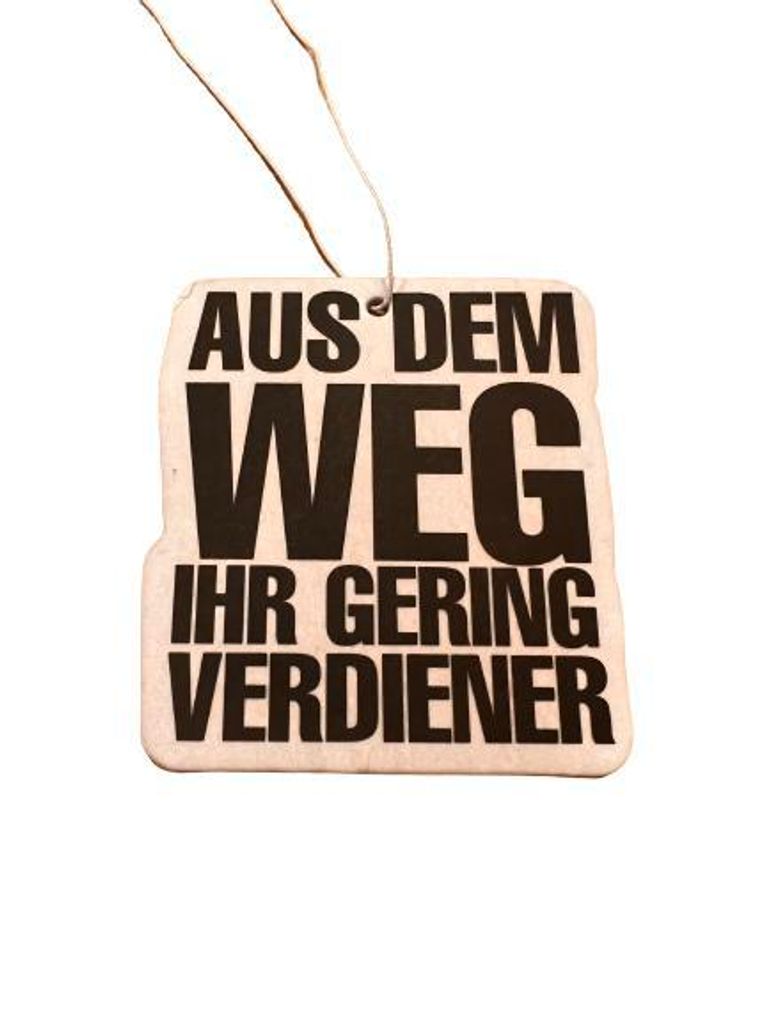 AusDemWegIhrGeringVerdiener Duftbaum Produktbild 
