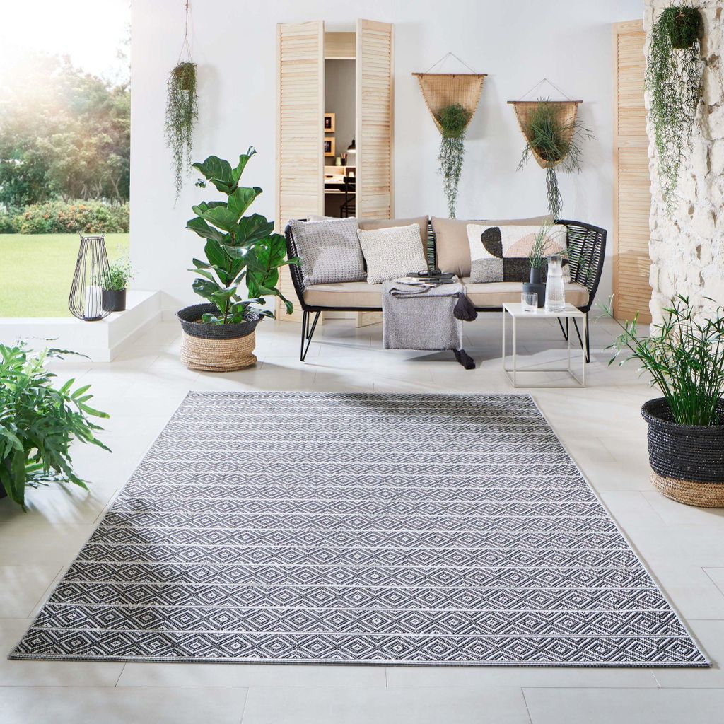 Steffensmeier Indoor Outdoor Teppich Öland Balkon Terrasse Produktbild 