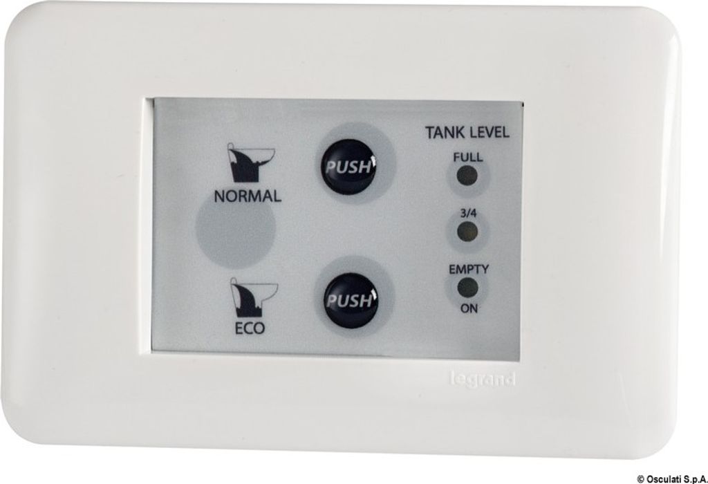 Commande tactile pour toilette électrique avec indicateur Image du produit 