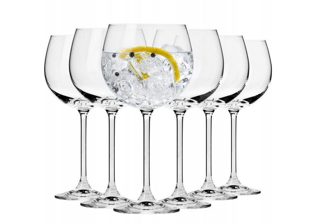 KROSNO Venezia Szklanki do wody, zestaw 6 sztuk, 480 ml Zdjęcie produktu 