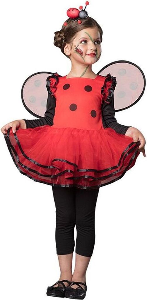 Mottoland Faschingskostüm Marienkäfer-Kleidchen, Größe 92, Produktbild 