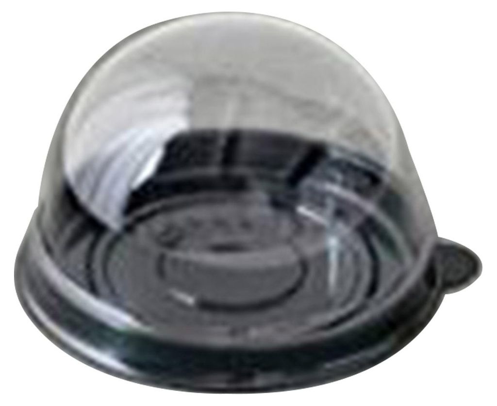 50er-Set transparente Mini-Cupcake-Boxen aus Kunststoff mit sicherem Deckel, ideal als Geschenkverpackung für kleine Kuchen, Gebäck, Desserts und...