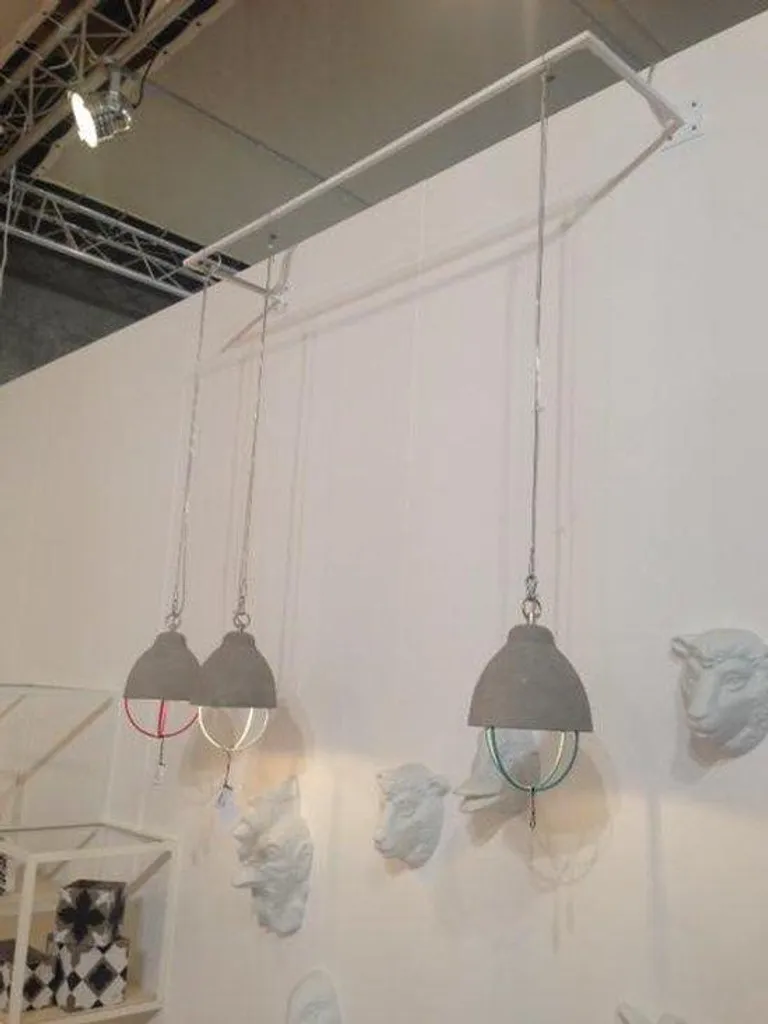 Luminaire Suspension Industrielle en Métal Vert Serax Feeling Design - 3