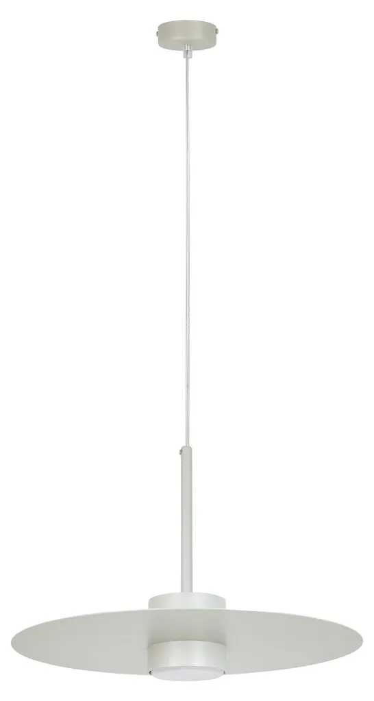 Lustre suspension moderne en métal 35cm pour ampoule GX53 12W gris