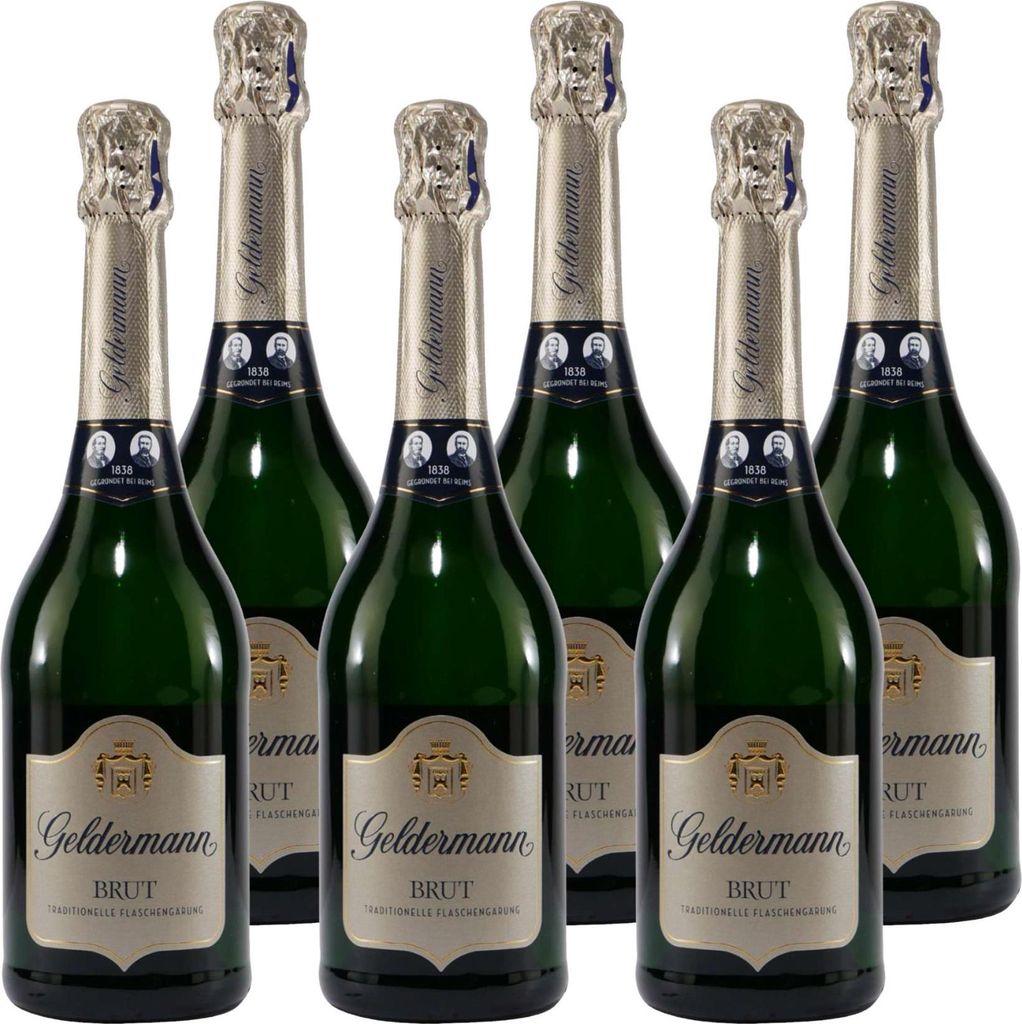 Geldermann Brut Sekt -trocken- (6 x 0,75L) Produktbild 