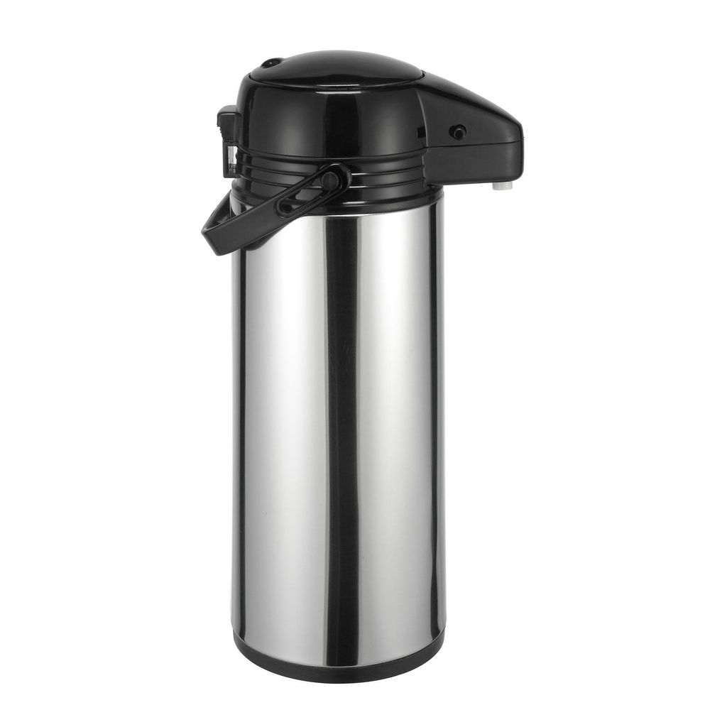 Thermoskanne Kaffeekanne Edelstahl 1,9 Liter Isolierkanne Produktbild 