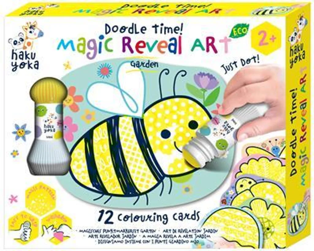 Jouet éducatif Magic Reveal Art Jardin : peinture à l'eau sans tache