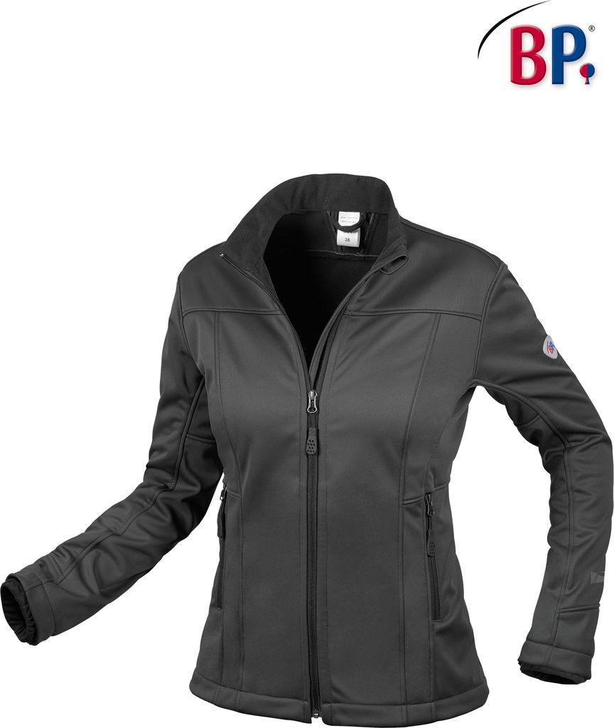 BP® Softshelljacke für Damen - anthrazit - XS Produktbild 