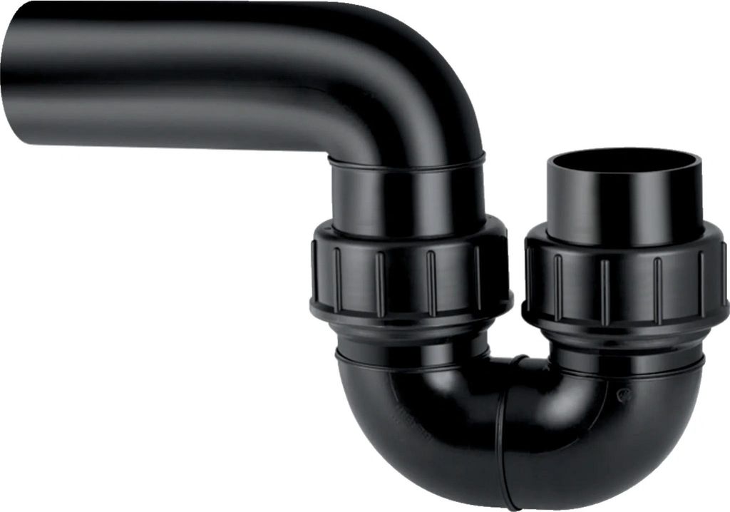 Geberit GE PE Siphon, mit Bundverschraubung, d 110 mm, 367730, 1 Stk.