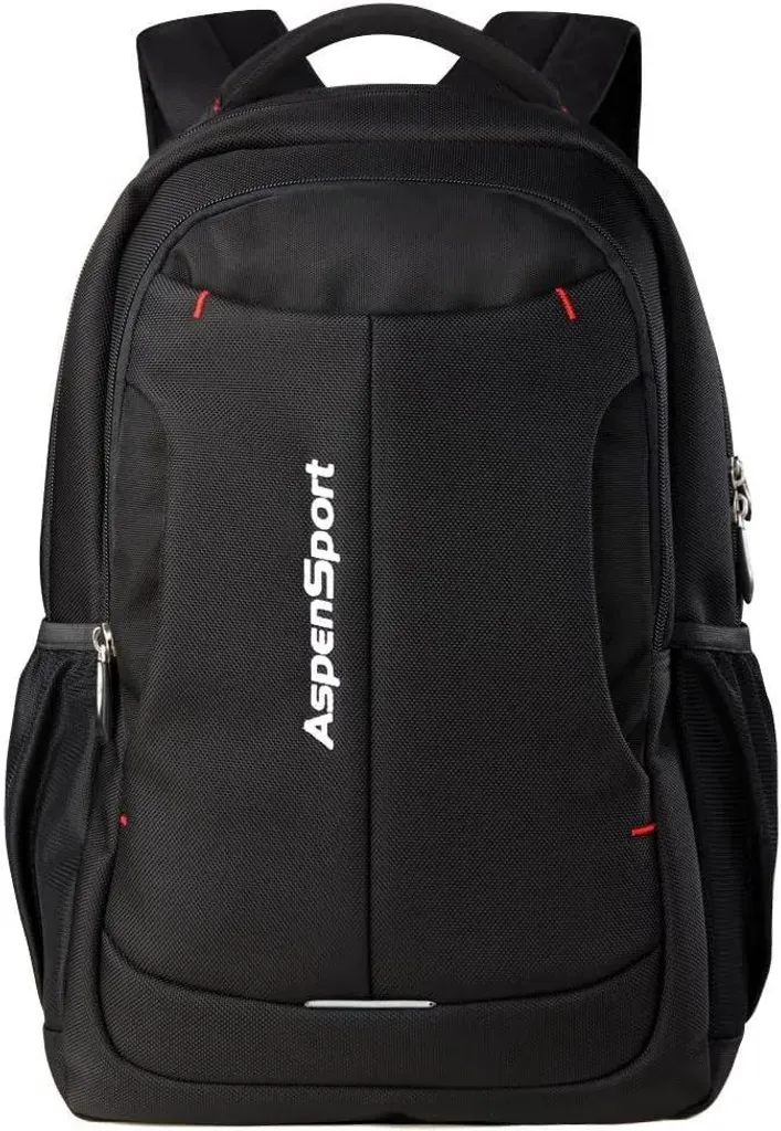 Sac à dos polyvalent 30 litres Aspensport - Bagage à main noir robuste