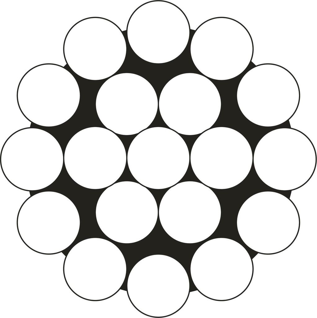 Drahtseil ø 1.5 mm 1x19 Litzen - Edelstahl A4