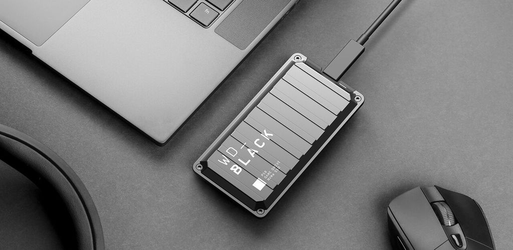 Western Digital P50, 4 TB, USB Type-C, 3.2 Gen 2 (3.1 Gen Zdjęcie produktu 