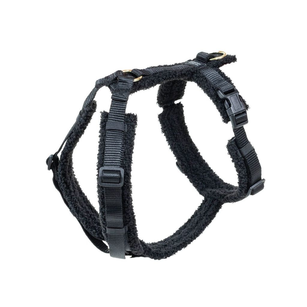 Kentucky Dogwear Geschirr Aktiv Teddy Fleece Hundegeschirr Schwarz XL