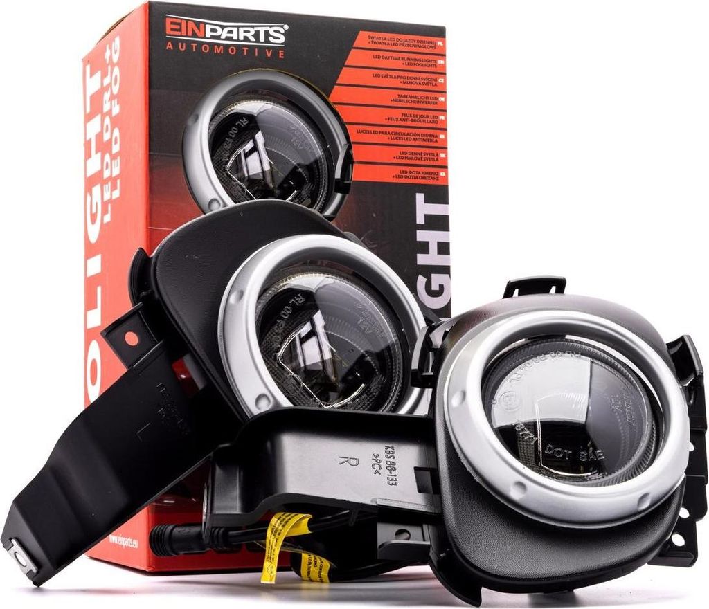 EINPARTS DUOLIGHT DL43 HB3 HB4 LED Nebelscheinwerfer Vorne für MAZDA 3 (BK) Nebelleuchte