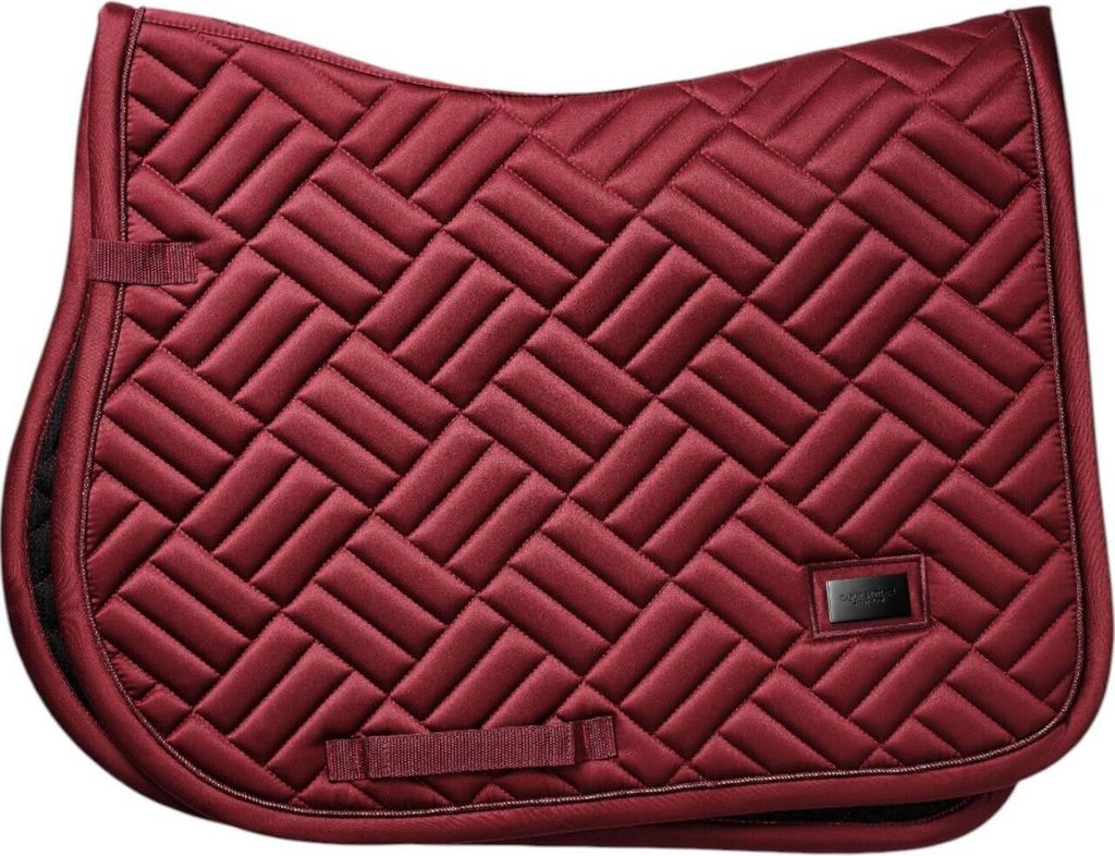 Equestrian Stockholm Springschabracke Modern Bordeaux Schabracke Modern Bordeaux Full