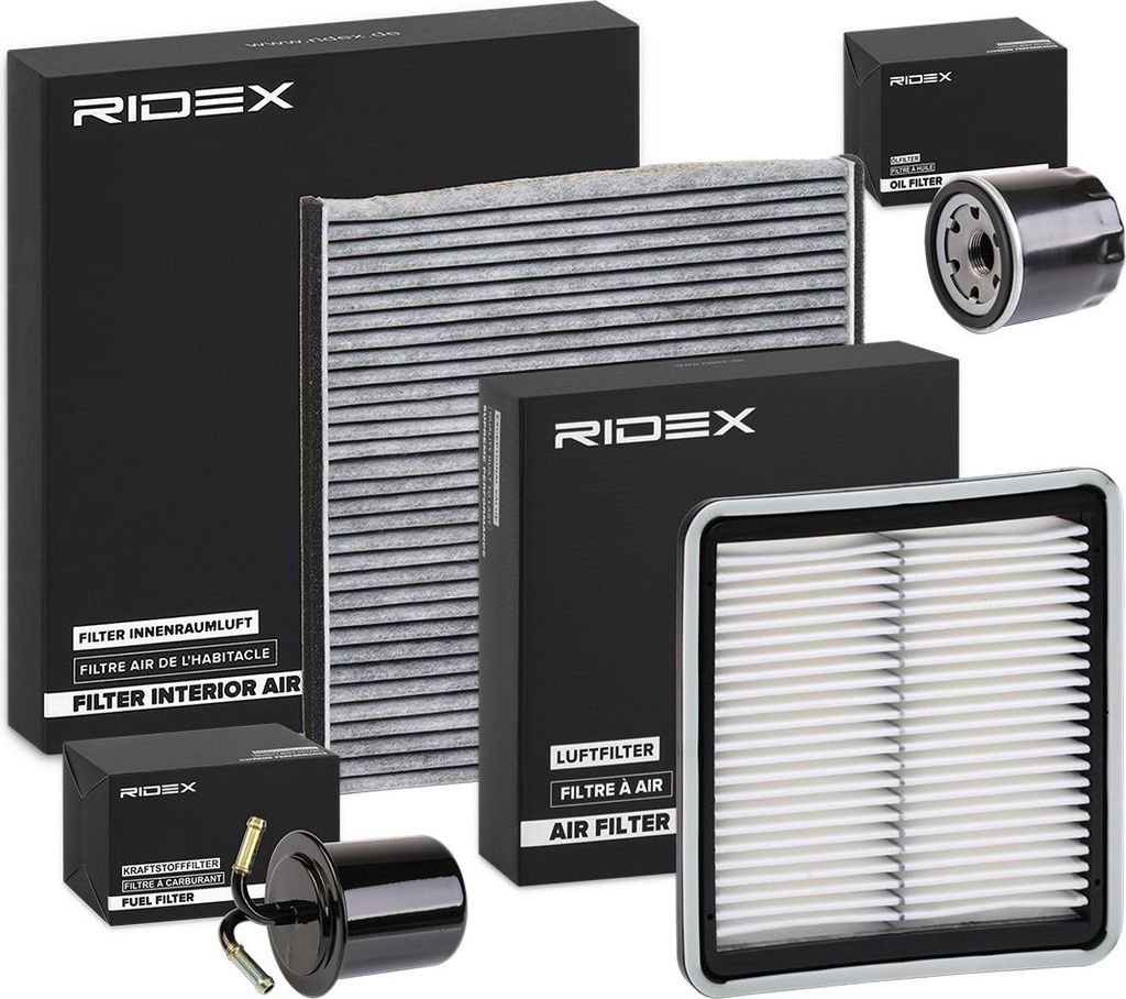 RIDEX Filterset Inspektionspaket Filtersatz für SUBARU OUTBACK (BL, BP)