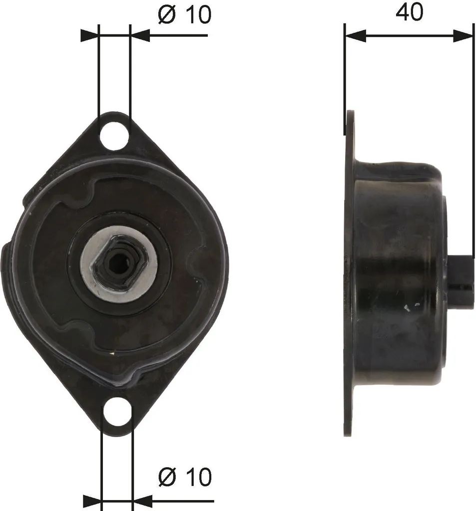 Galet Tendeur de Courroie Accessoire pour VW Polo 6N et Seat Arosa