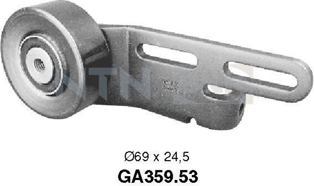 SNR GA359.53 - OE 5751 27 Spannrolle, Keilrippenriemen für Saxo, Xsara, 106 II