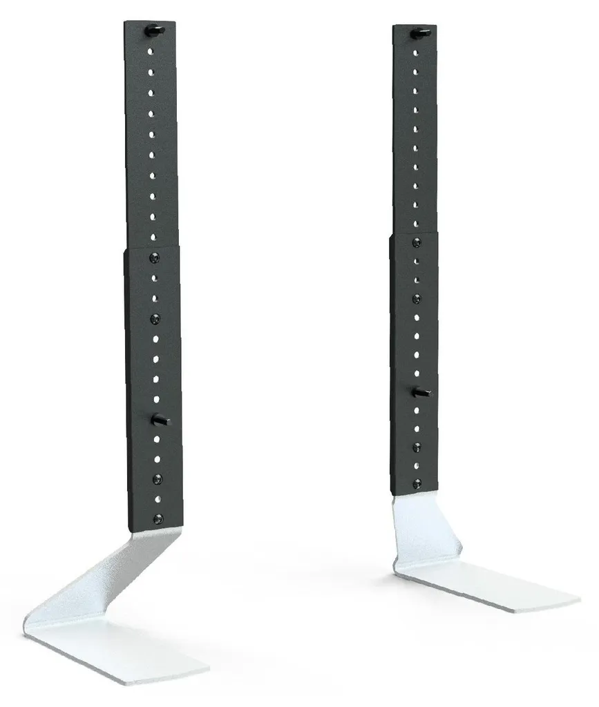 Pied TV de table universel XL Erard pour grand écran de 40 à 65 pouces
