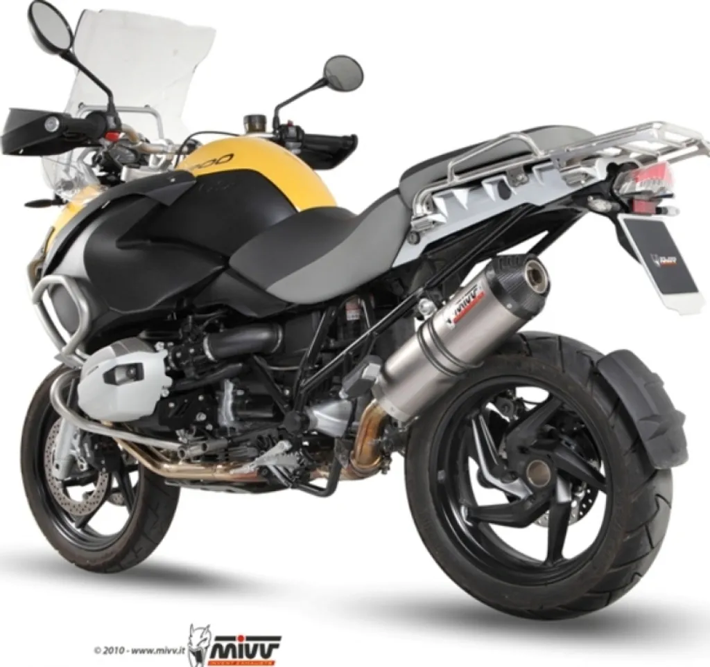 Échappement Mivv Slip-On Titan Oval pour BMW R 1200 GS Adventure 10-12