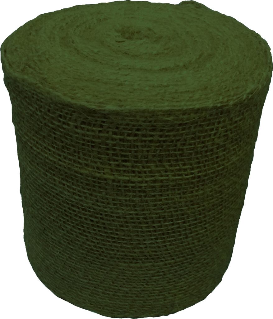 Jute-Wickelband Grün (10 cm x 25 m) | Anzucht & Gartenzubehör von Gardissimo