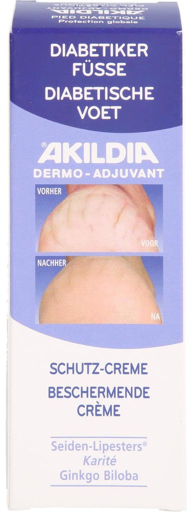 Akildia Fuß Schutzcreme für Diabetiker 75 ml