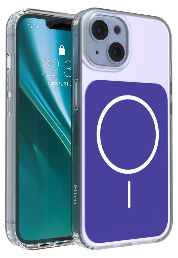 Etteri Hidden Pearl Hülle für iPhone 14 6,1" Dunkelblau