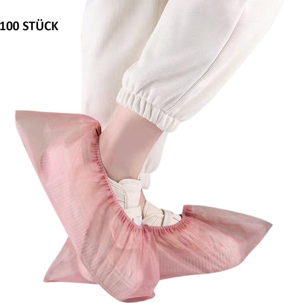 100 Stück Schuhüberzieher Einweg Vliesstoffe Produktbild 