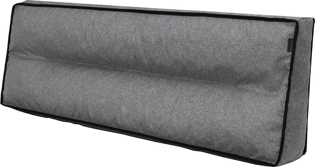 Langes Kissen für Palettenkissen-Set, Outdoor Kissen, Gartenkissen, Kissen zum Kombinieren, Polster, Freizeitkissen, Dekokissen, Graphit