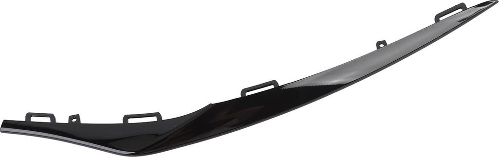 Frontstoßstangenverkleidung, glänzend schwarz, verbesserter Schutz, stilvolle Optik, für CLA-Klasse C117 Standardversion 2016 bis 2019, links (1...