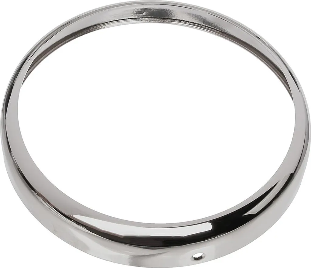 Anneau de phare chromé Ø158/175mm bague avant compatible avec AWO