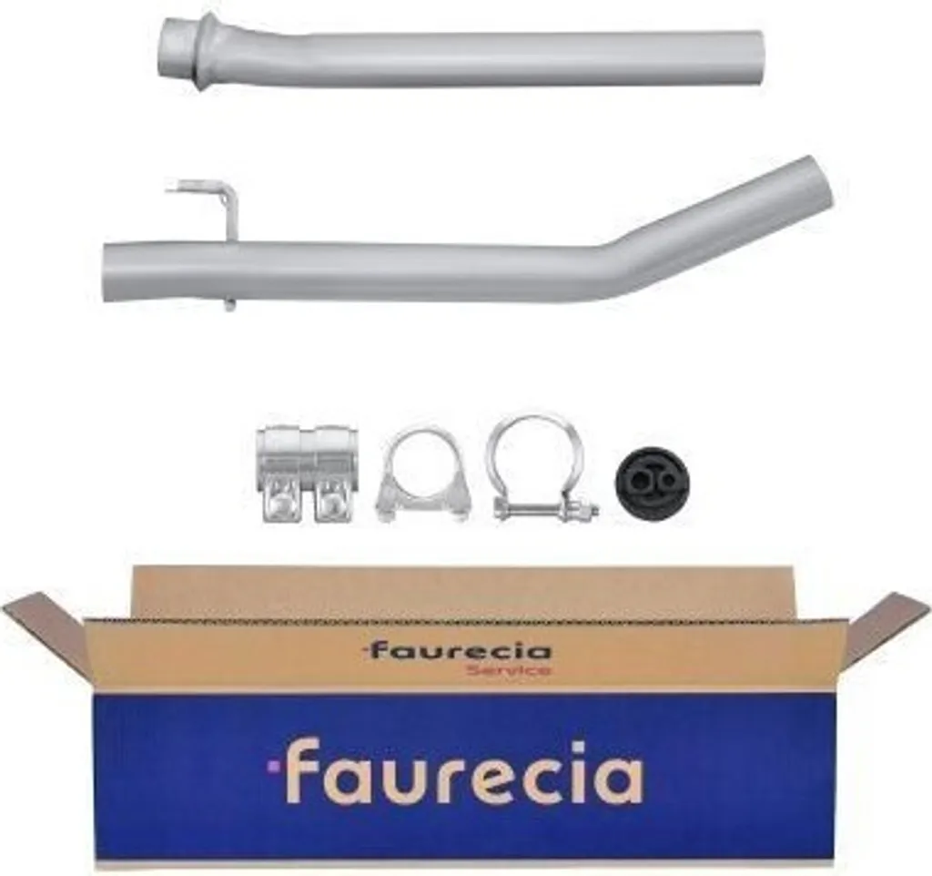 Tuyau d'échappement central pour rénovation C8 et 807 - Standard HELLA