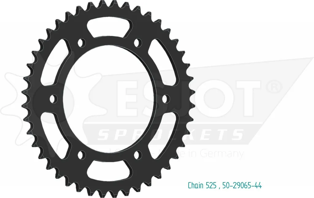 Pignon 46 dents acier robuste ESJOT 29065 haute durabilité pas 525