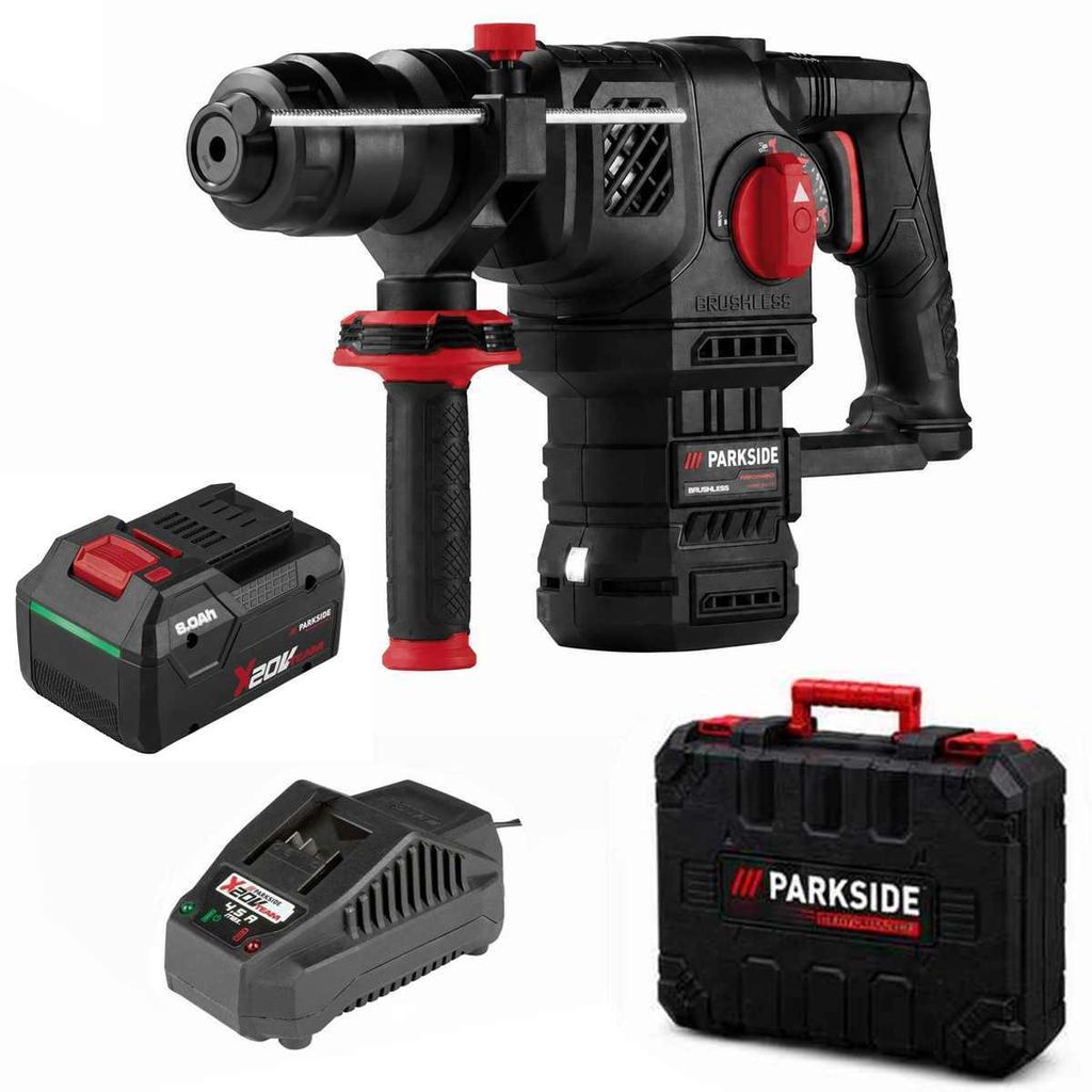 PARKSIDE PERFORMANCE 20V Akku-Kombihammer PKHAP 2058 - Produktbild 