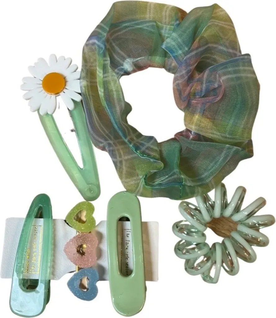 Fermagli e Elastici Lilibet Verde KP24137 | Accessori Capelli Bambina