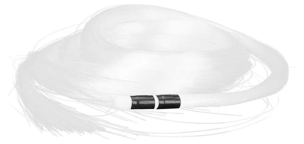 200 pièces Fibre Optique PMMA 3m pour Rideau Lumineux Décoratif