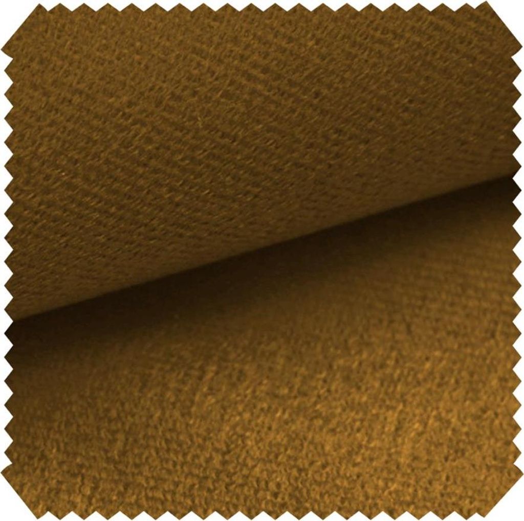 novely ARTENA - Samtiger Velours-Möbelstoff - Anschmiegsamer Polsterstoff - Robuster Bezugsstoff - Pflegeleichte Meterware 1lfm - Farbe: 33 Senf...