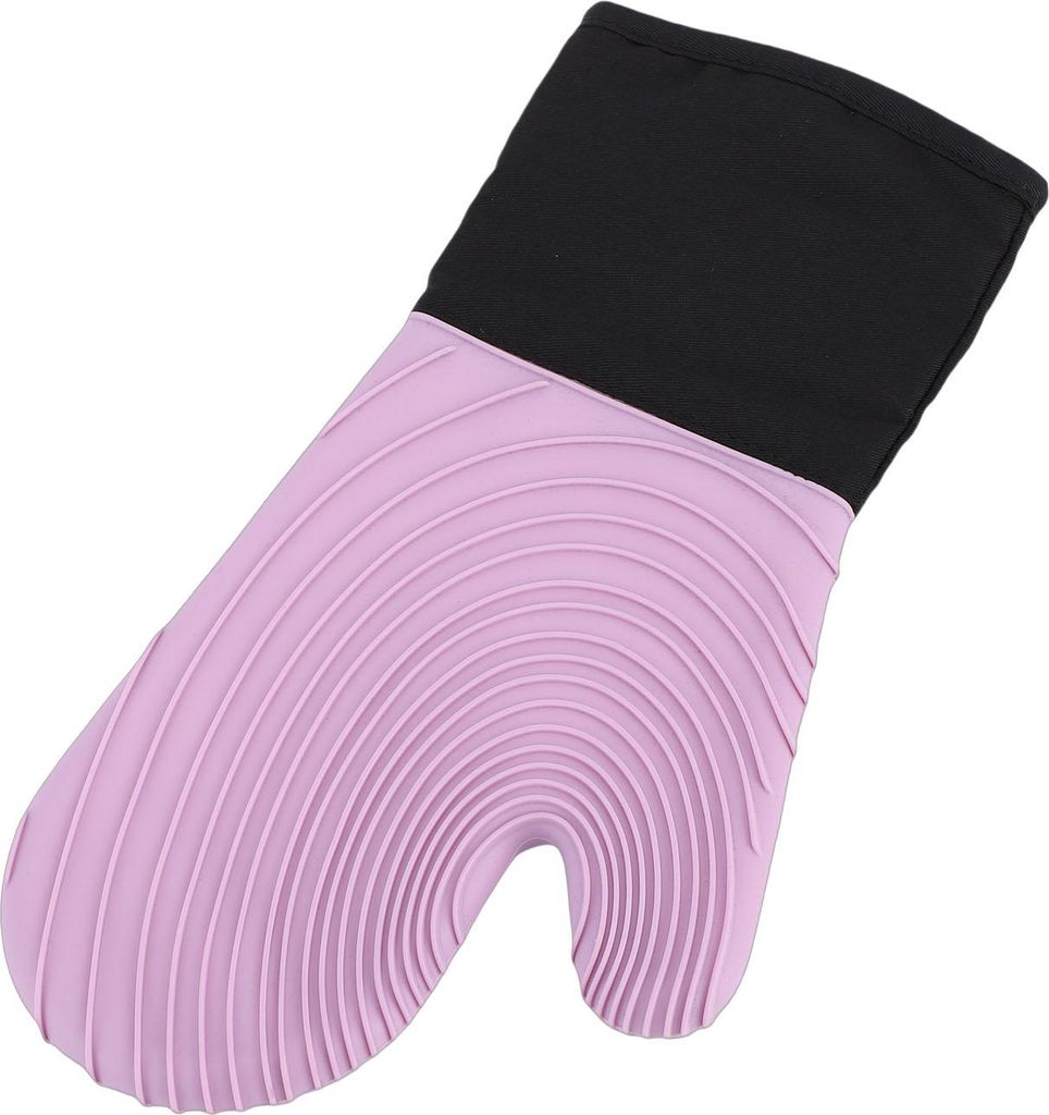 Silicone Oven Mitt Heat Proof Thickened Non Slip Baking Cooking Glove for Kitchen BBQ