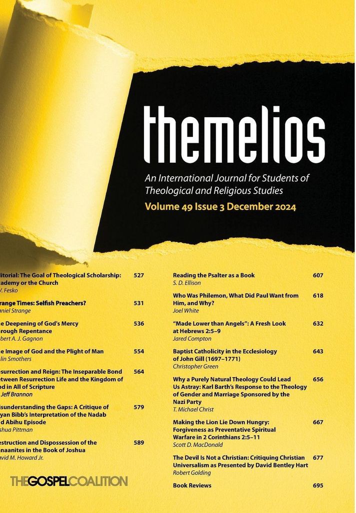 Themelios, Volume 49, Issue 3