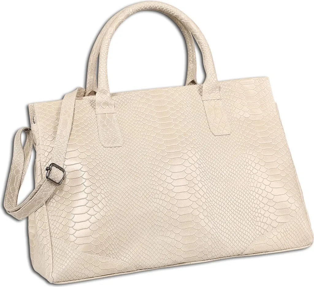 Borsa a Mano Toscanto Beige OTT172HI1: Il Must-Have Pelle Vera