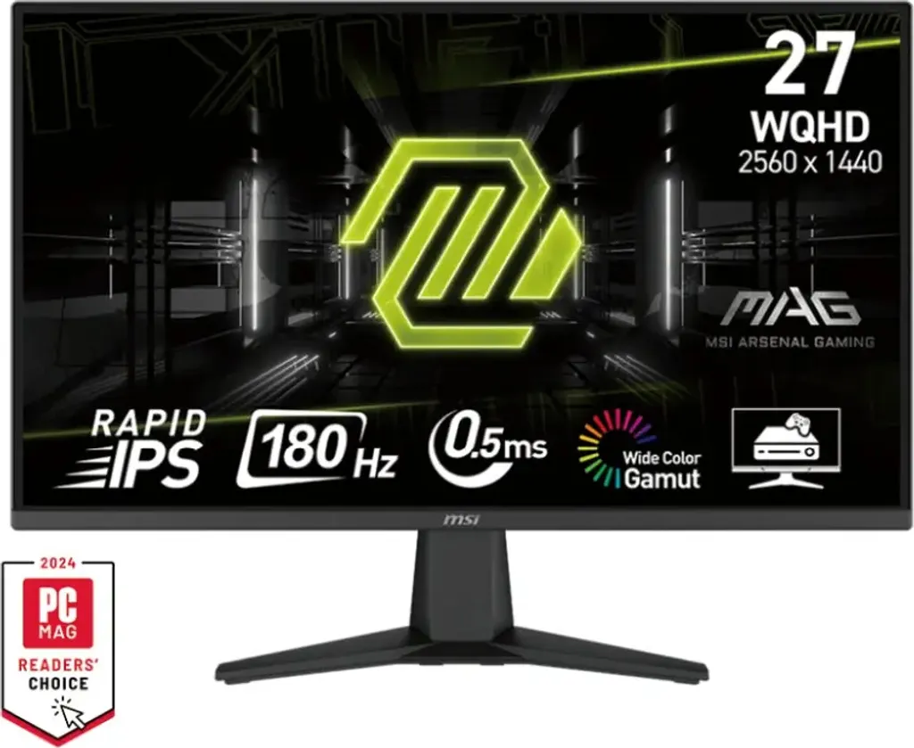 Écran MSI MAG 275QF : Fini les Flous de Mouvement en Jeu 27" WQHD 2K