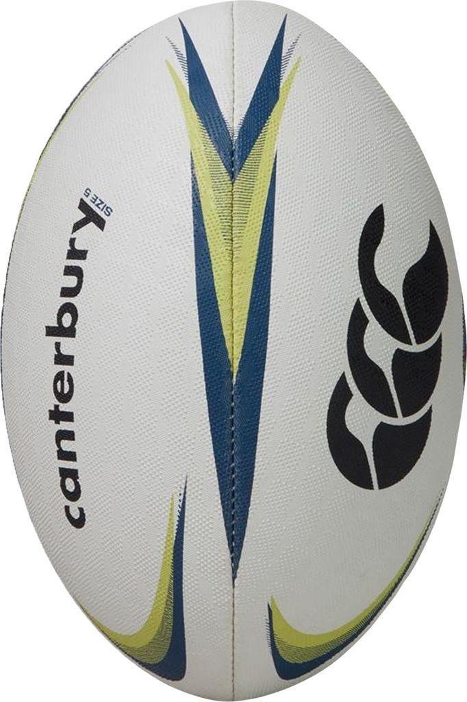 Canterbury - "Mentre" Rugby-Ball CS1830 (4) (Weiß/Limone)